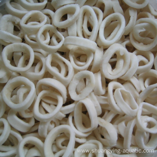 Frozen Raw Illex Squid Ring Iqf 3-5cm